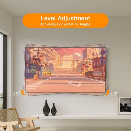 TV Wandhalterung 32-70 Zoll Schwenkbar Neigbar 180° Drehbar