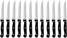 12-teilig Steakmesser-Set Edelstahl Besteck für Haus Restaurant
