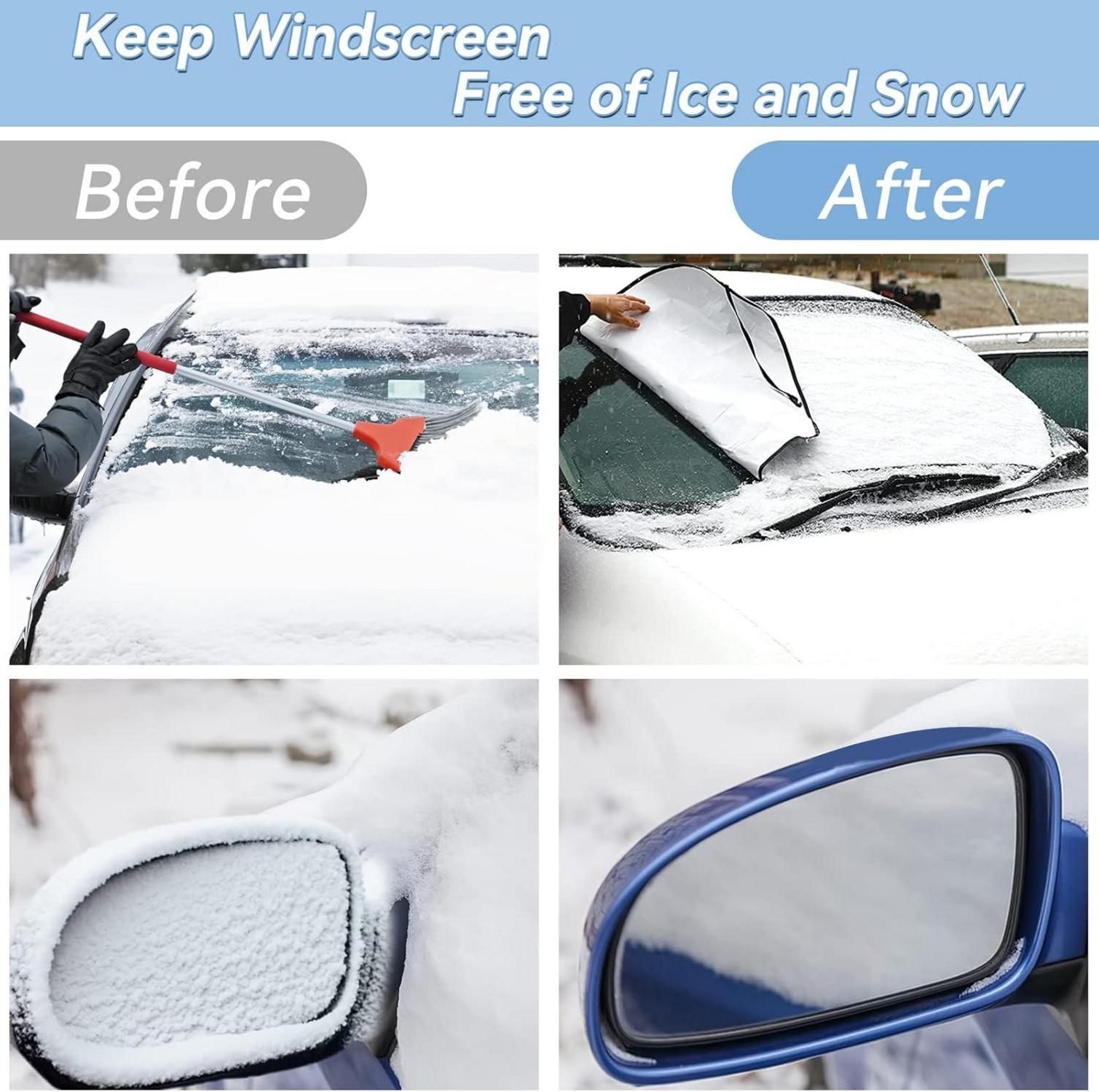 Frontscheibenabdeckung Winter Auto SUVs Vans Frostschutz