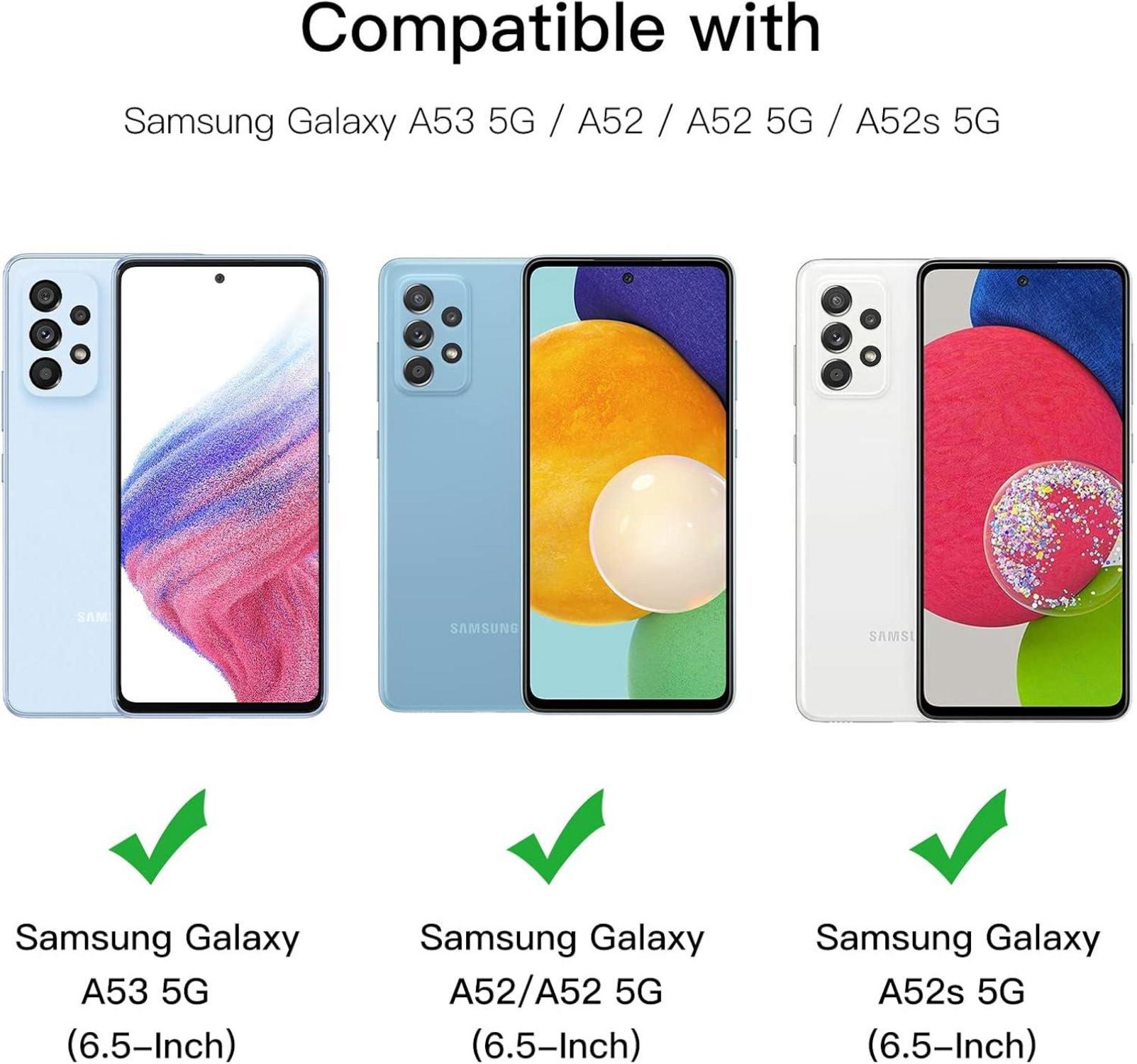 Displayschutzfolie Samsung Galaxy A53 A52 5G A52s, 9H Panzerglas 3