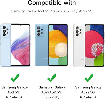 Displayschutzfolie Samsung Galaxy A53 A52 5G A52s, 9H Panzerglas 3