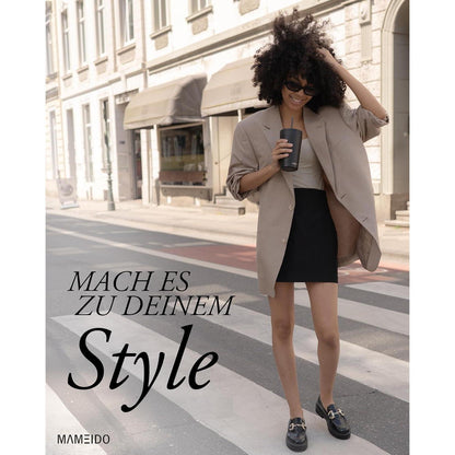 Thermobecher mit Strohhalm 470ml doppelwandig isoliert