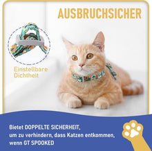 Supet Katzengeschirr und Leine ausbruchsicher verstellbar