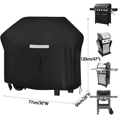 Grillabdeckung wasserdicht 210D Oxford-Gewebe UV-Schutz