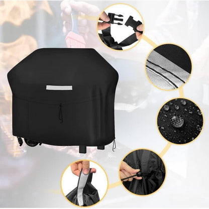 Grillabdeckung wasserdicht 210D Oxford-Gewebe UV-Schutz