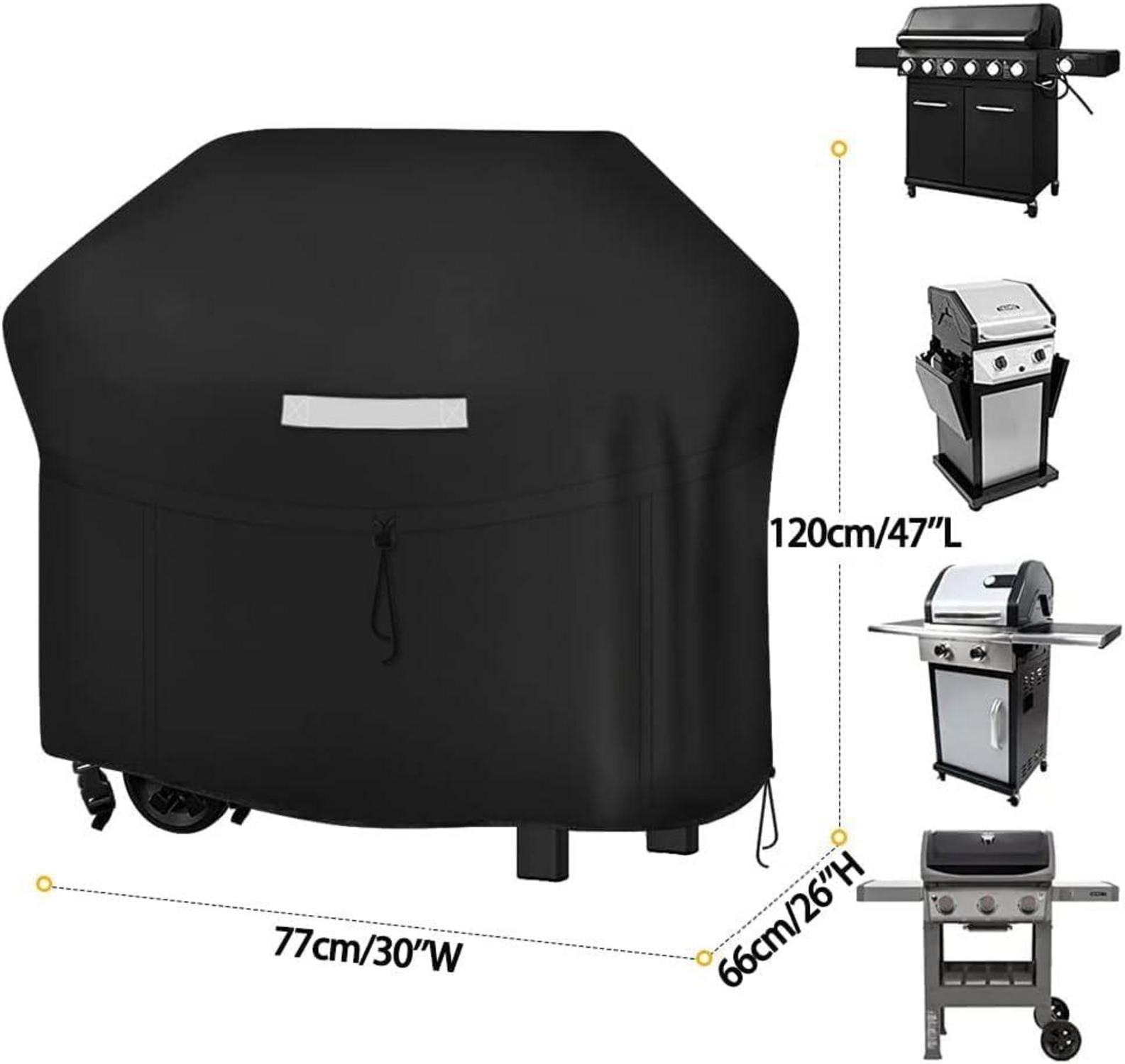 Grillabdeckung wasserdicht 210D Oxford-Gewebe UV-Schutz