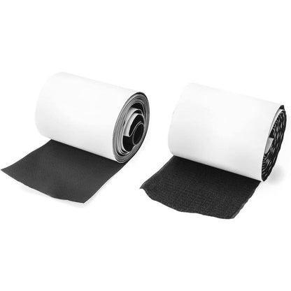 QWORK® 11cm x 2M Klettband Annähen für Stoff - Breit Nylon