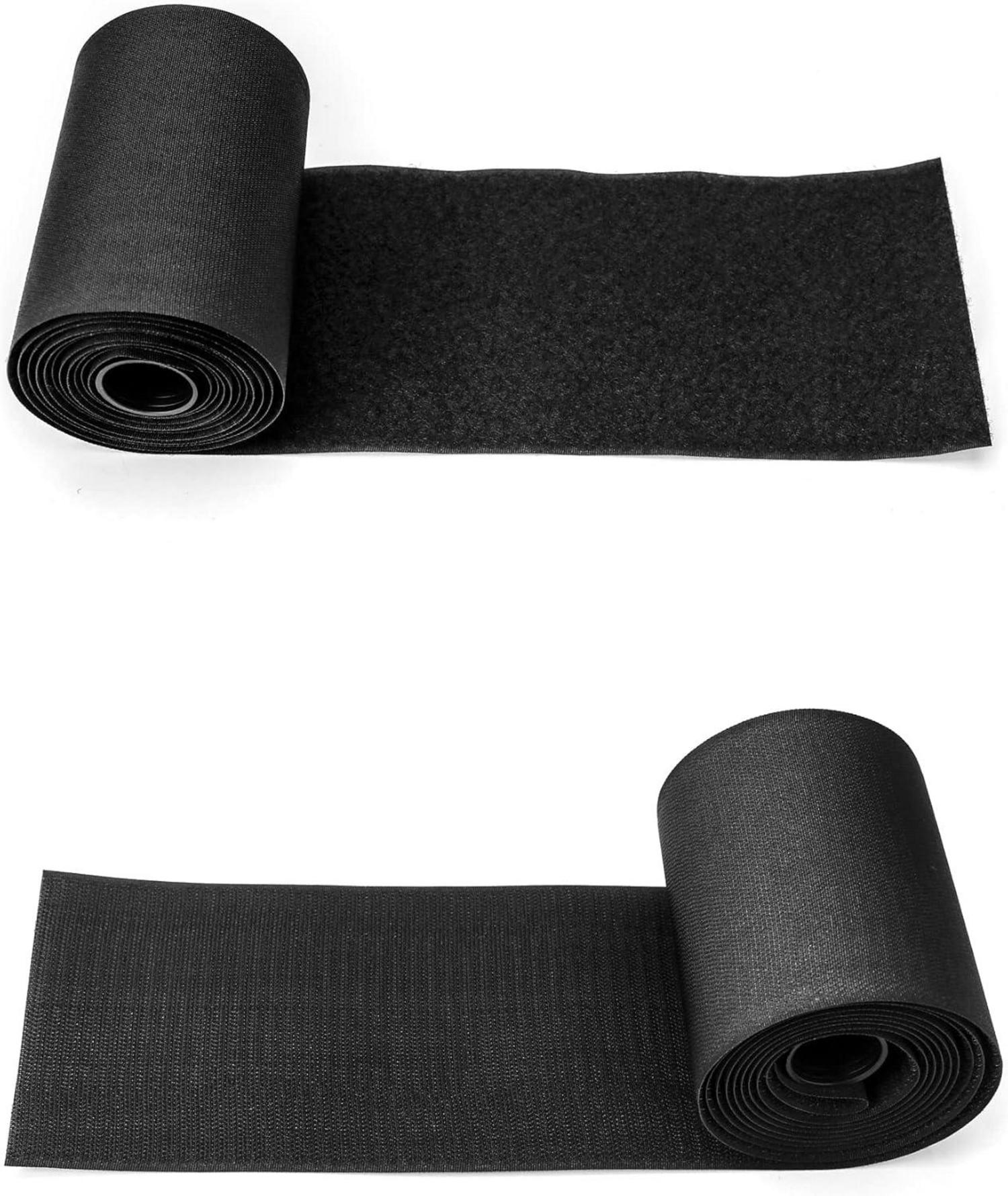 Klettband Annähen für Stoff - Breites Nylon Klettband 11cm x 2M