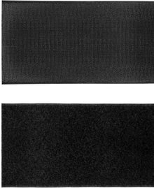 QWORK® 11cm x 2M Klettband Annähen für Stoff - Breit Nylon