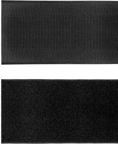 QWORK® 11cm x 2M Klettband Annähen für Stoff - Breit Nylon