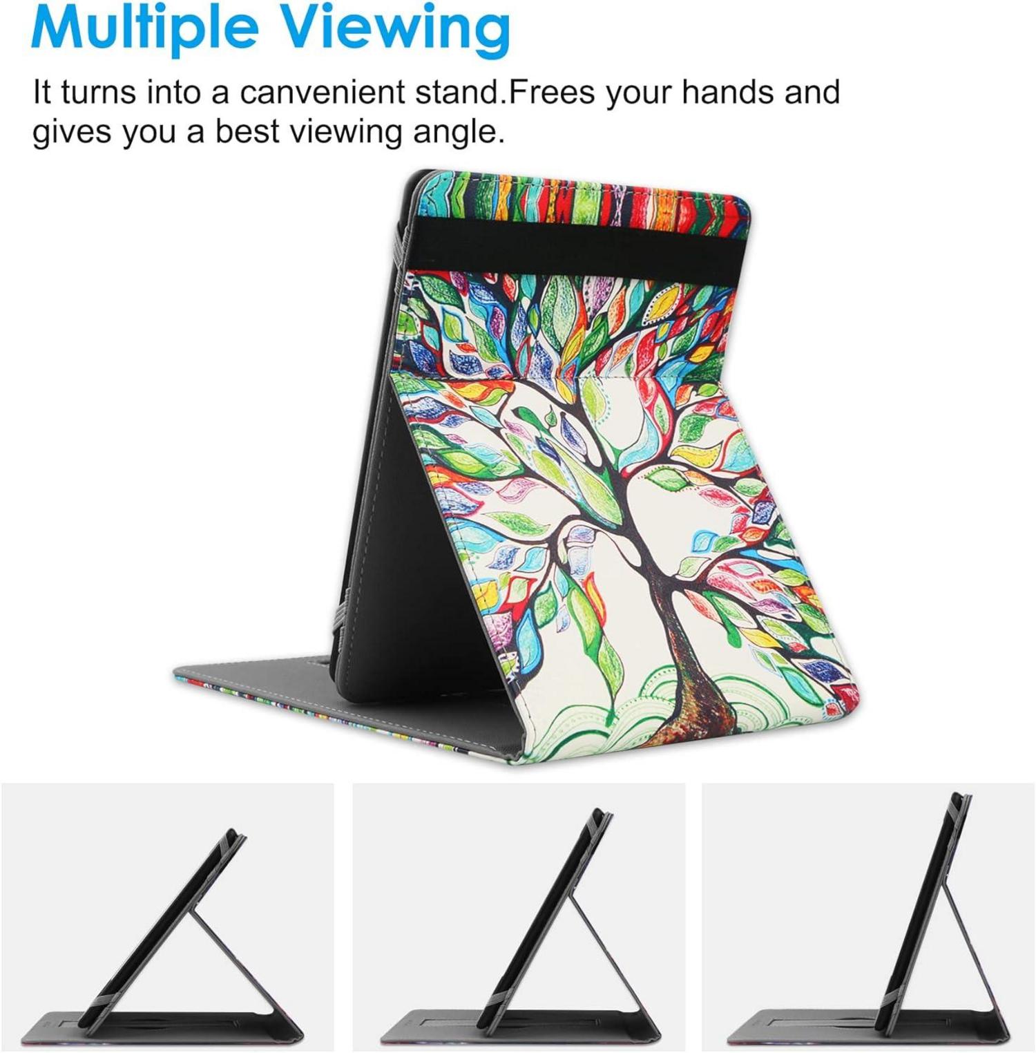 Faltbare Vertikale Flip Ständer Hülle für 6-6.8'' Kindle
