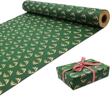 Weihnachts Geschenkpapier Roll Paket Kraftpapier 43cm x 15M Multicolor