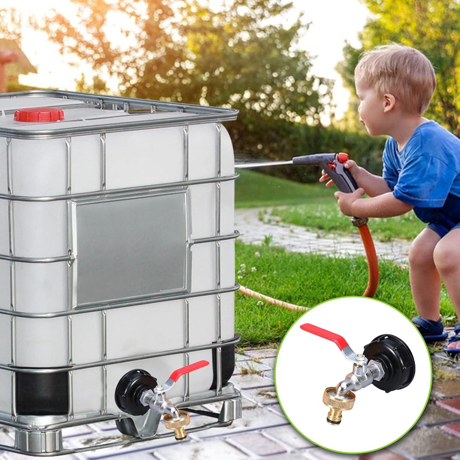 IBC Tank Zubehör 1000l Wassertank Regentonne Auslaufhahn