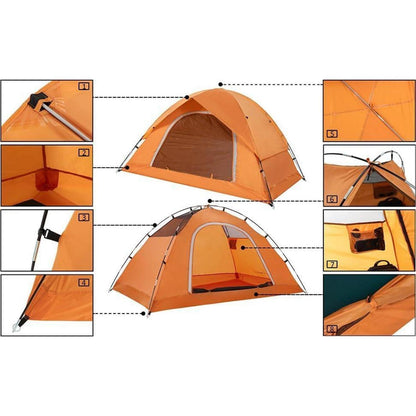 Clostnature 2/4 Personen Kuppelzelt