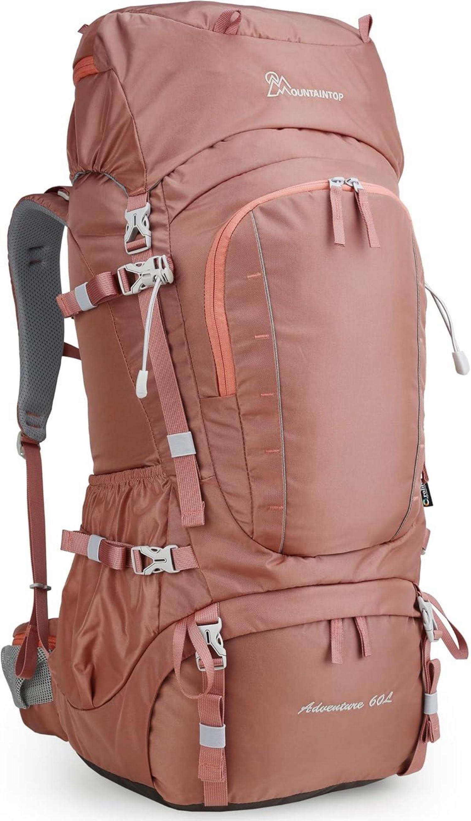 Trekkingrucksack 60L Outdoor Reiserucksack Damen Herren Wanderrucksack
