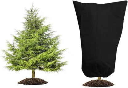 Winterschutz Pflanzenabdeckung Baum Palmen Balkon 80x100cm Schwarz