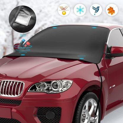 Frontscheibenabdeckung Auto Winter mit Magnet Fixierung 175x120cm