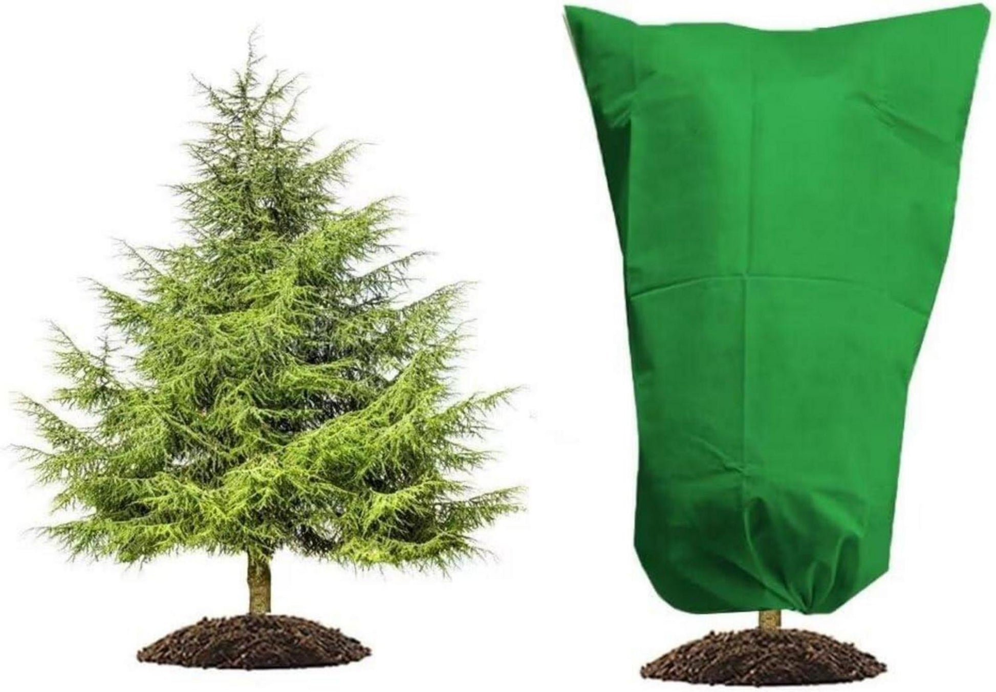 Winterschutz Pflanzenabdeckung Baum Balkon haube - 60x80cm Grün