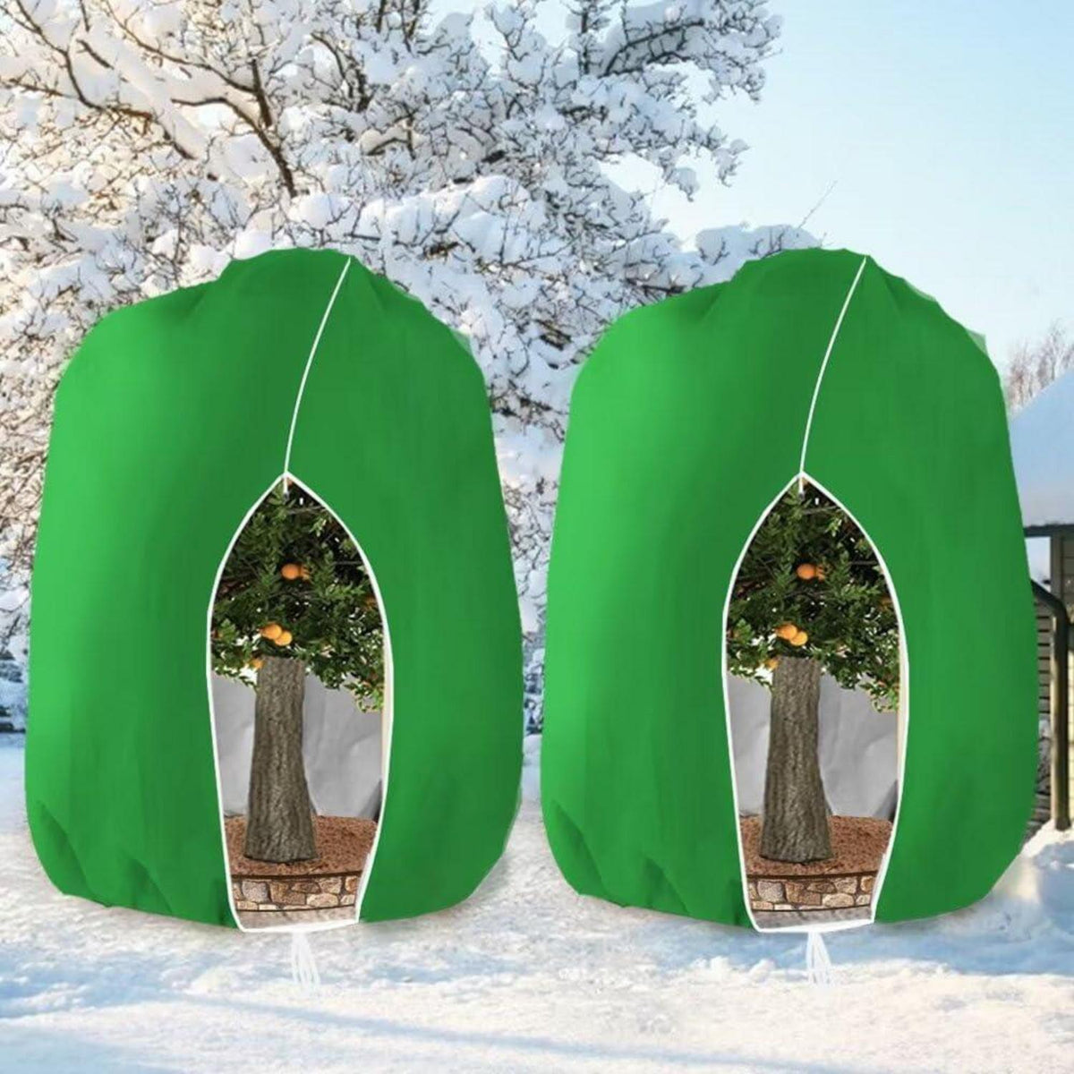 Winterschutz Pflanzenabdeckung 250x360cm - 2er Set