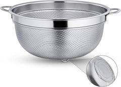 Edelstahl Mikro-perforiertes Küchensieb mit Griffen 19,5cm