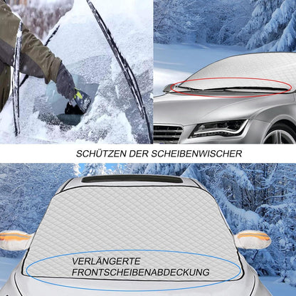 Auto Frontscheibenabdeckung mit Seitenspiegelabdeckung Magnet Fixierung 157 * 126 cm