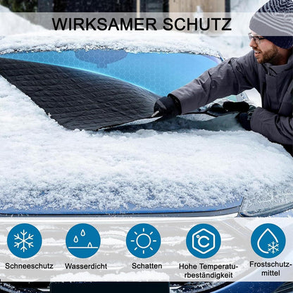 Frontscheibenabdeckung Auto Windschutzscheibe Winterabdeckung Magnet Fixierung