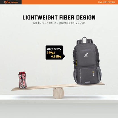 Faltbarer Rucksack 30L mit Nassfach - Wasserfest & Ultraleicht
