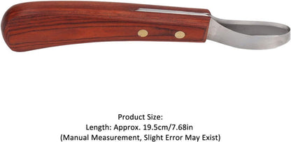 Arsor Hufmesser Edelstahl Holzgriff Pferd Klauenschere Equine Grooming