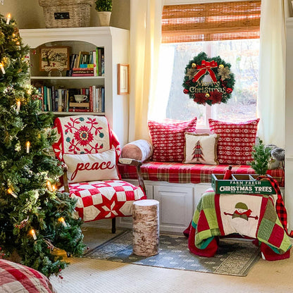 Weihnachtskranz 30cm Türkranz Weihnachtsgirlande Geschenkkugeln