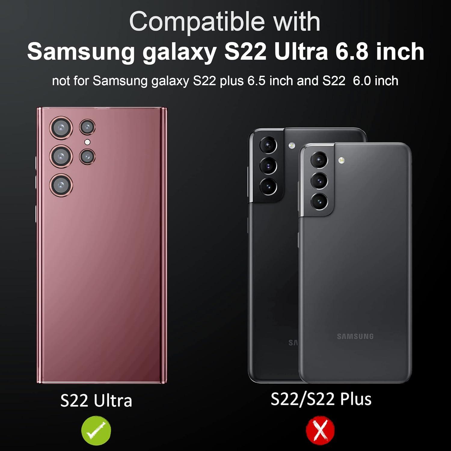 Kameraschutzfolie Samsung Galaxy S22 Ultra Objektiv Folie 5
