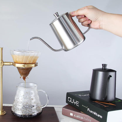 Kaffeekanne mit Schwanenhals 350ml Edelstahl für Pour Over