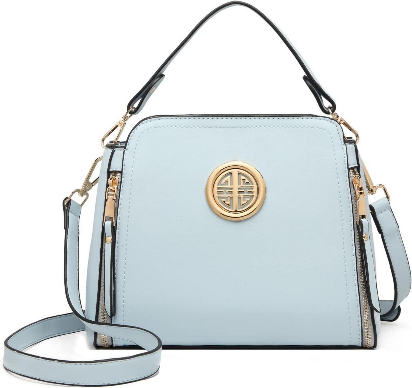 Damen Umhängetasche Schulter- Handtasche Crossbody Tasche Blau