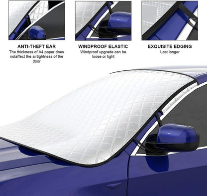 Auto Windschutzscheibenabdeckung Magnetisch SUV UV-Schutz
