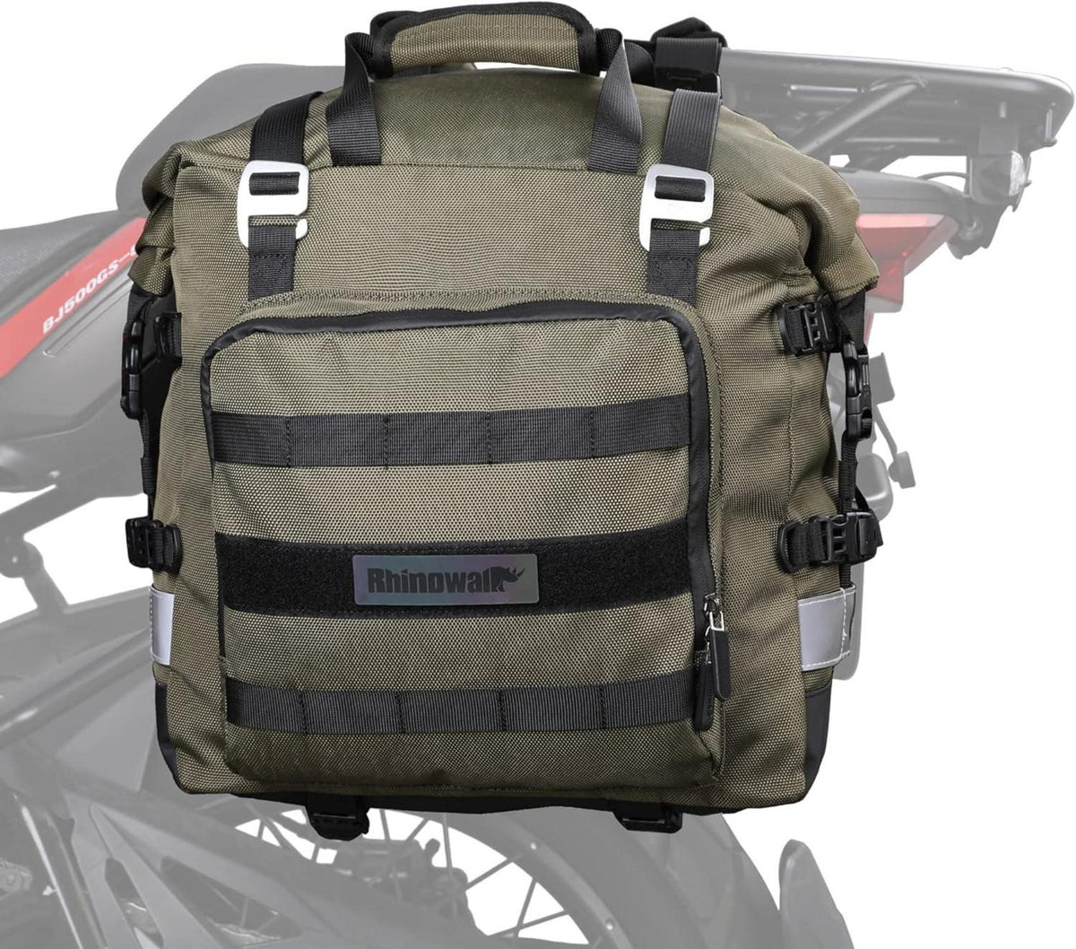 Motorrad Satteltasche 20L Wasserdicht Motor Seitentasche Gepäcktasche