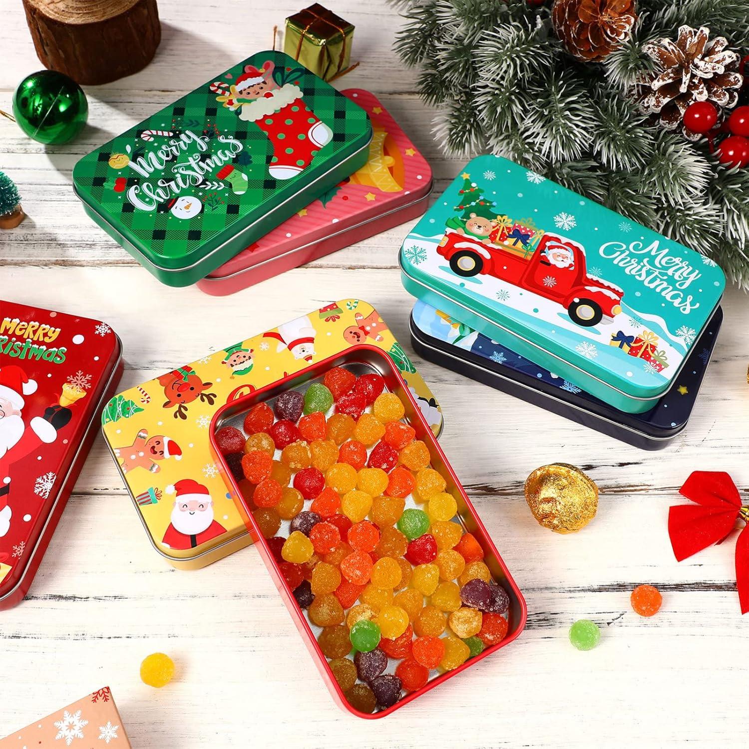 Cabilock Weihnachten Geldgeschenke Box 8 Stück Tolle Verpackung Keksdosen Dosenhalter