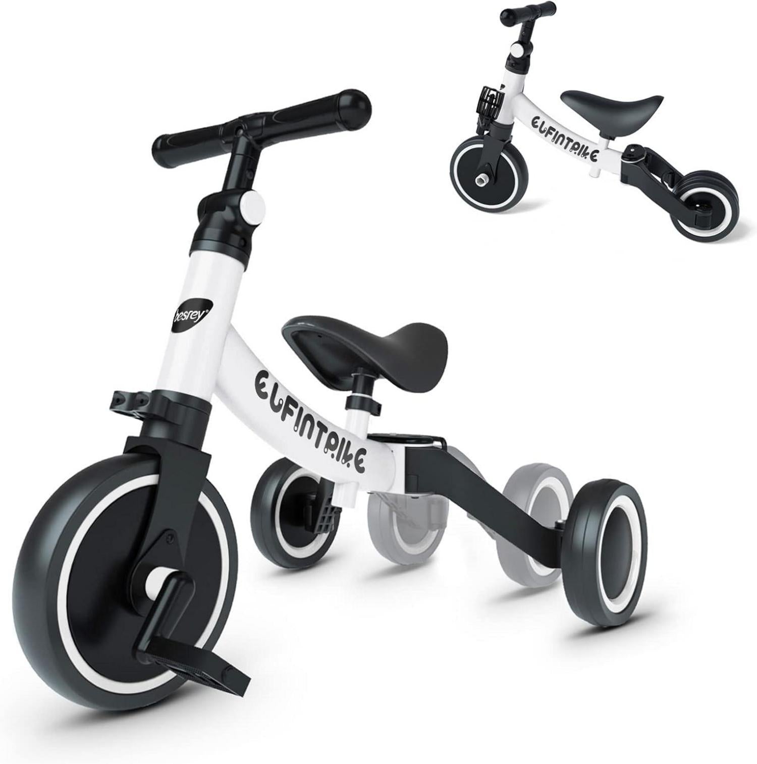 Kinderdreirad Laufrad Lauflernhilfe 5 in 1 Lauffahrrad