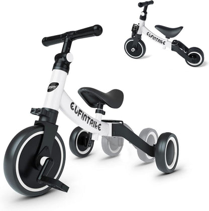 Kinderdreirad Laufrad Lauflernhilfe 5 in 1 Lauffahrrad