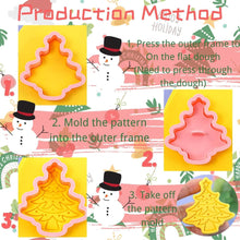 Weihnachts-Ausstechformen Set 3D-Design 8-teilig für