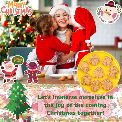 Weihnachts-Ausstechformen und Stempel Set für Weihnachten