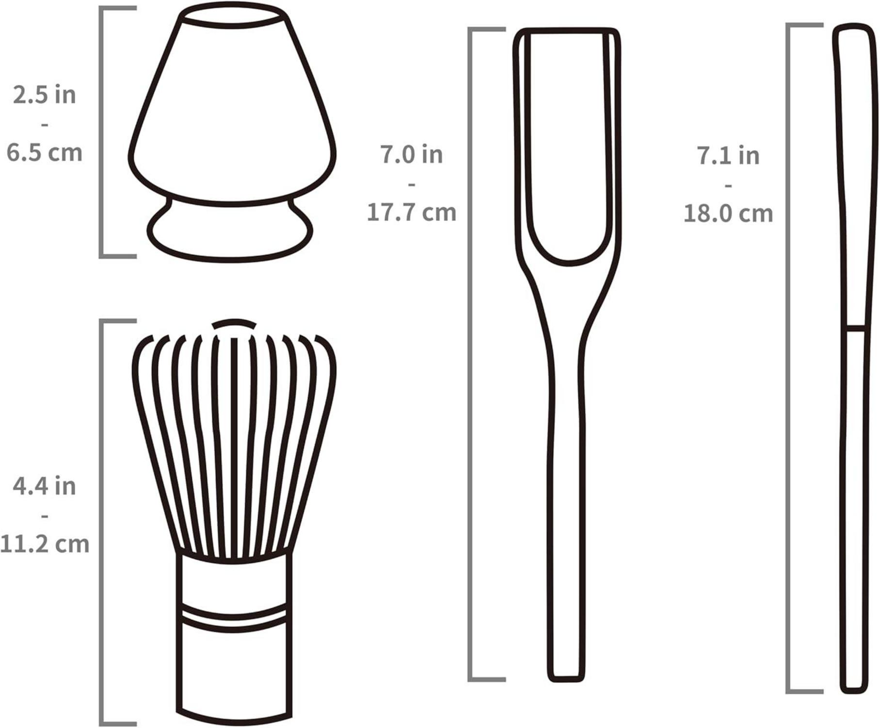 Matcha-Zeremonie-Set, Bambus-Schneebesen, traditionell, lebensmittelecht