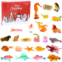 Meereslebewesen Adventskalender 2023 Kinder Spielzeug Set
