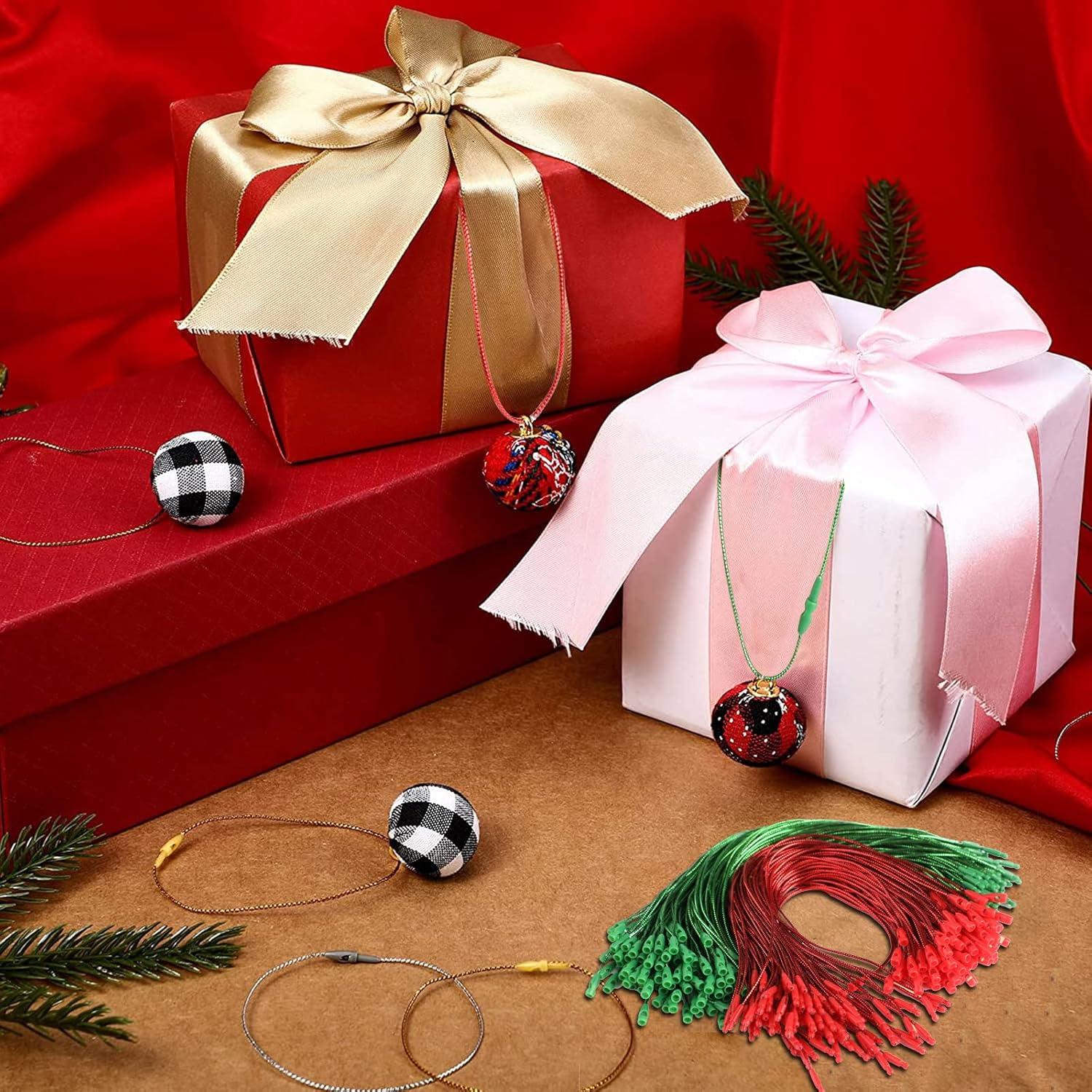 200x Weihnachtsbaum Haken für Kugelanhänger Dekoration Silber