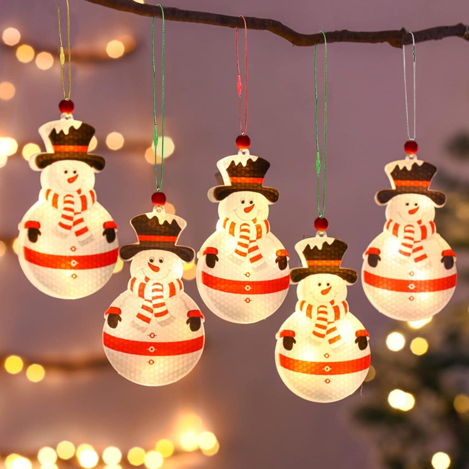 Surflyee 200 Stück Haken Weihnachtsbaumschmuck Christbaumkugel Silber