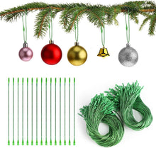 Weihnachtsdekorationshaken Set 200 Stück Grüne Kugelanhänger