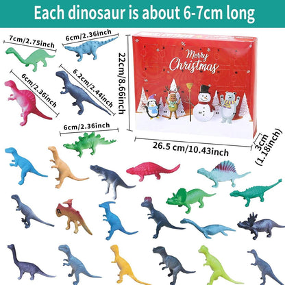 Adventskalender 2023 Kinder Dinosaurier 24-teilig