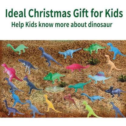 Adventskalender 2023 Kinder Dinosaurier 24-teilig