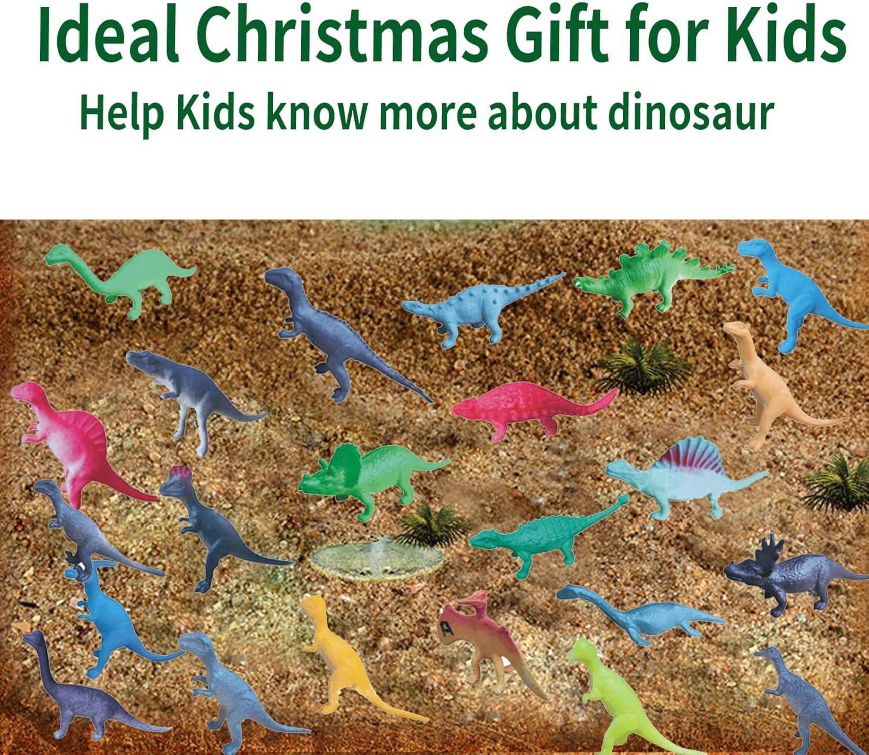 Adventskalender 2023 für Kinder Dinosaurier Geschenke T-Rex
