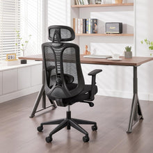 Ergonomischer Bürostuhl mit verstellbarer Lendenwirbelstütze