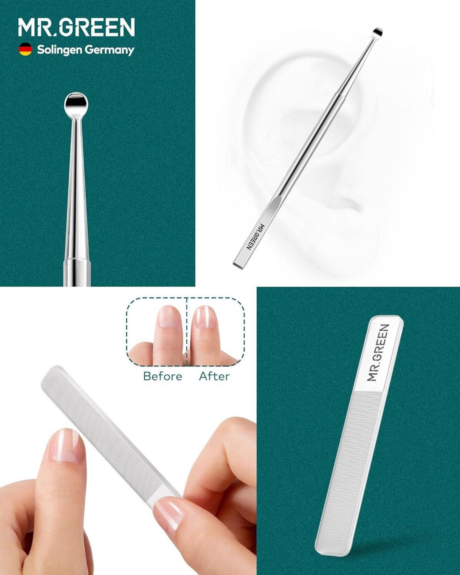 Maniküre Pediküre Set 8-tlg. Edelstahl Nagelschere Profi Set