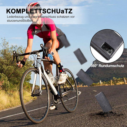 Premium Leder Magnetische Hülle für Samsung Galaxy Note 20 mit Ständer